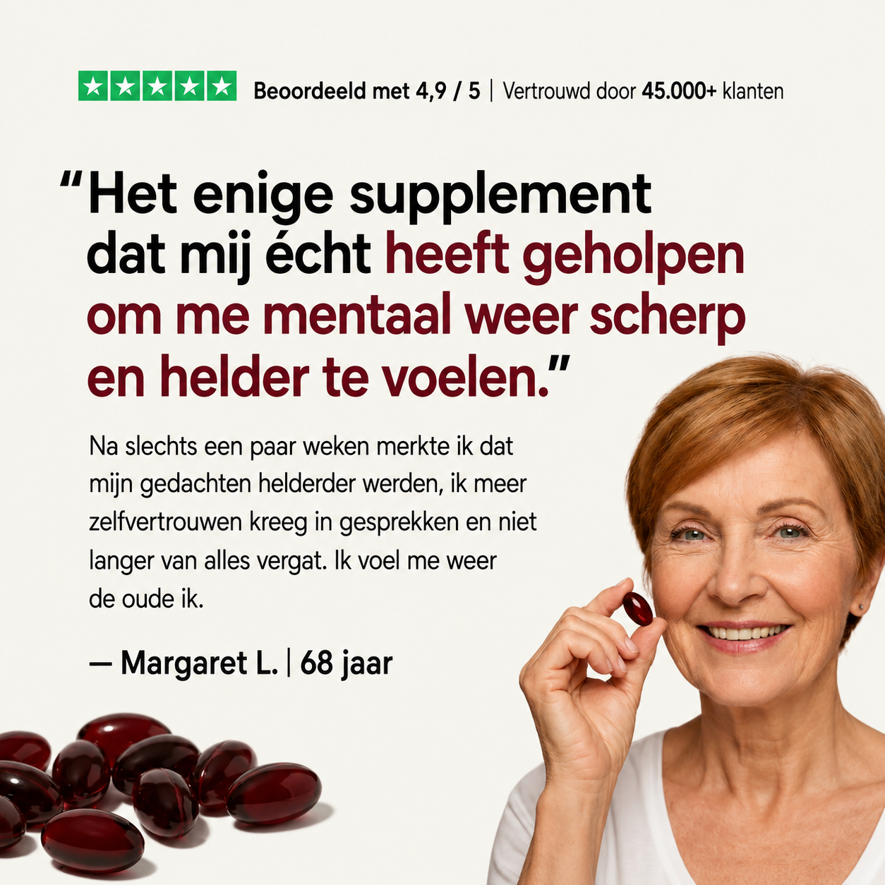 Astaxanthin 12mg Softgels + kokosolie